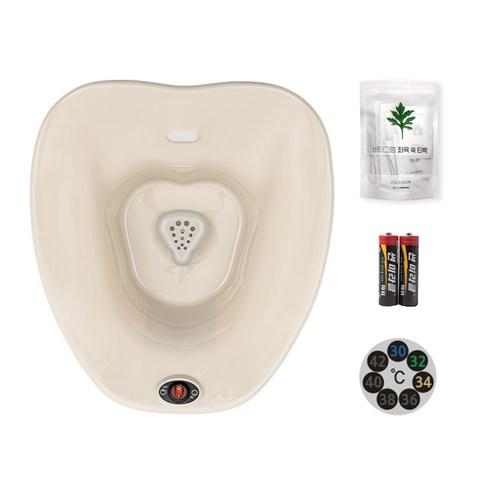 비타그램 코드제로 무선 좌욕기 + 약쑥팩 30p + 온도스티커 1매