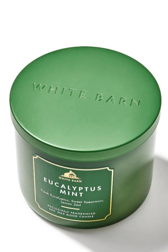 배쓰앤바디웍스 대용량 3윅 캔들 411g 유칼립투스 민트 향