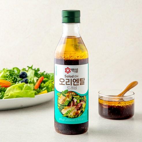 백설 오리엔탈 드레싱, 595g, 1개 - 오리엔탈드레싱 | 쿠팡