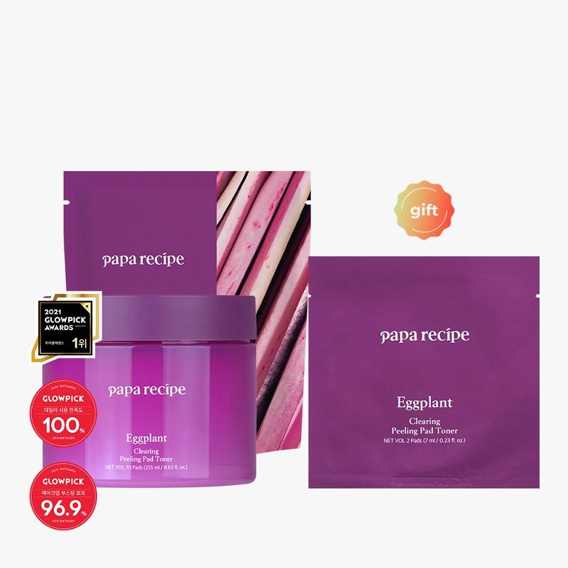 가지 패드&리필 SET(GIFT: 가지 클리어링 필링 패드 토너 2매입)