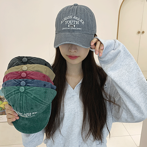 [1+1할인] 올웨이즈 유스 볼캡 모자 (23HA008)