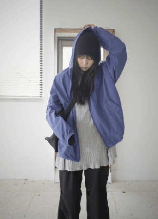 unisex hood windbreaker (6c)