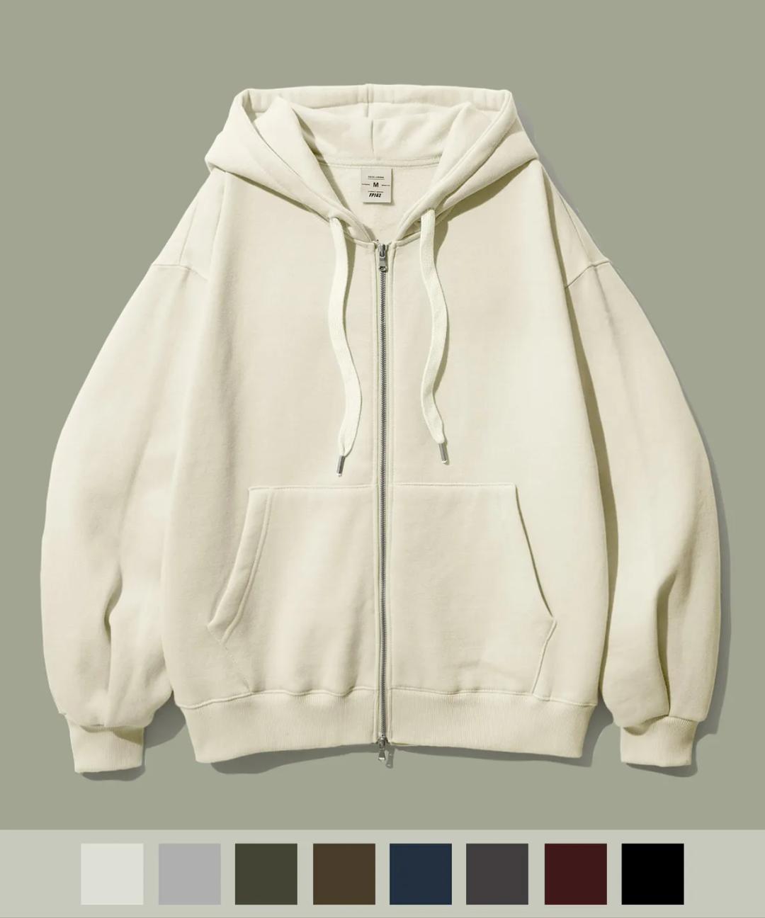 페플(FP142)  유스풀 벌룬 후드집업 크림 SJHD1327 - 사이즈 & 후기 | 무신사