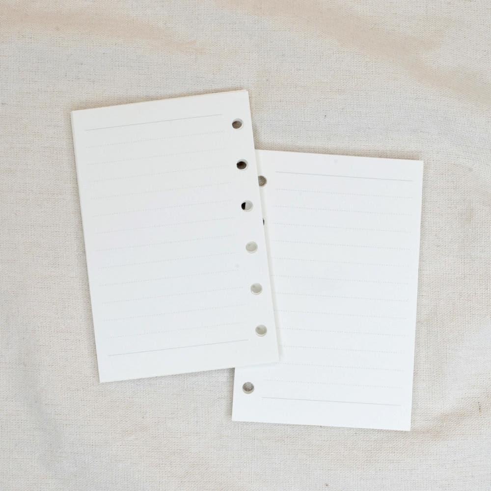 a7 6공 속지 다이어리 인덱스 리필