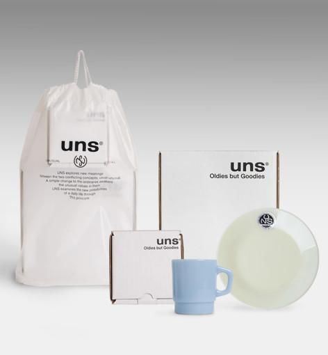 [uns] 언스 밀크글라스 홈 선물 세트