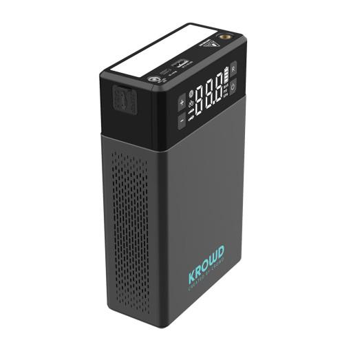 [크라우드]4in1 점프스타터 파워뱅크 타이어공기압 점프선 JS-12A