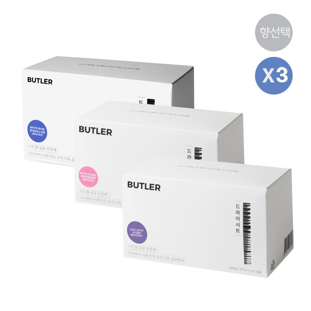 건조기 드라이시트 30개*3
