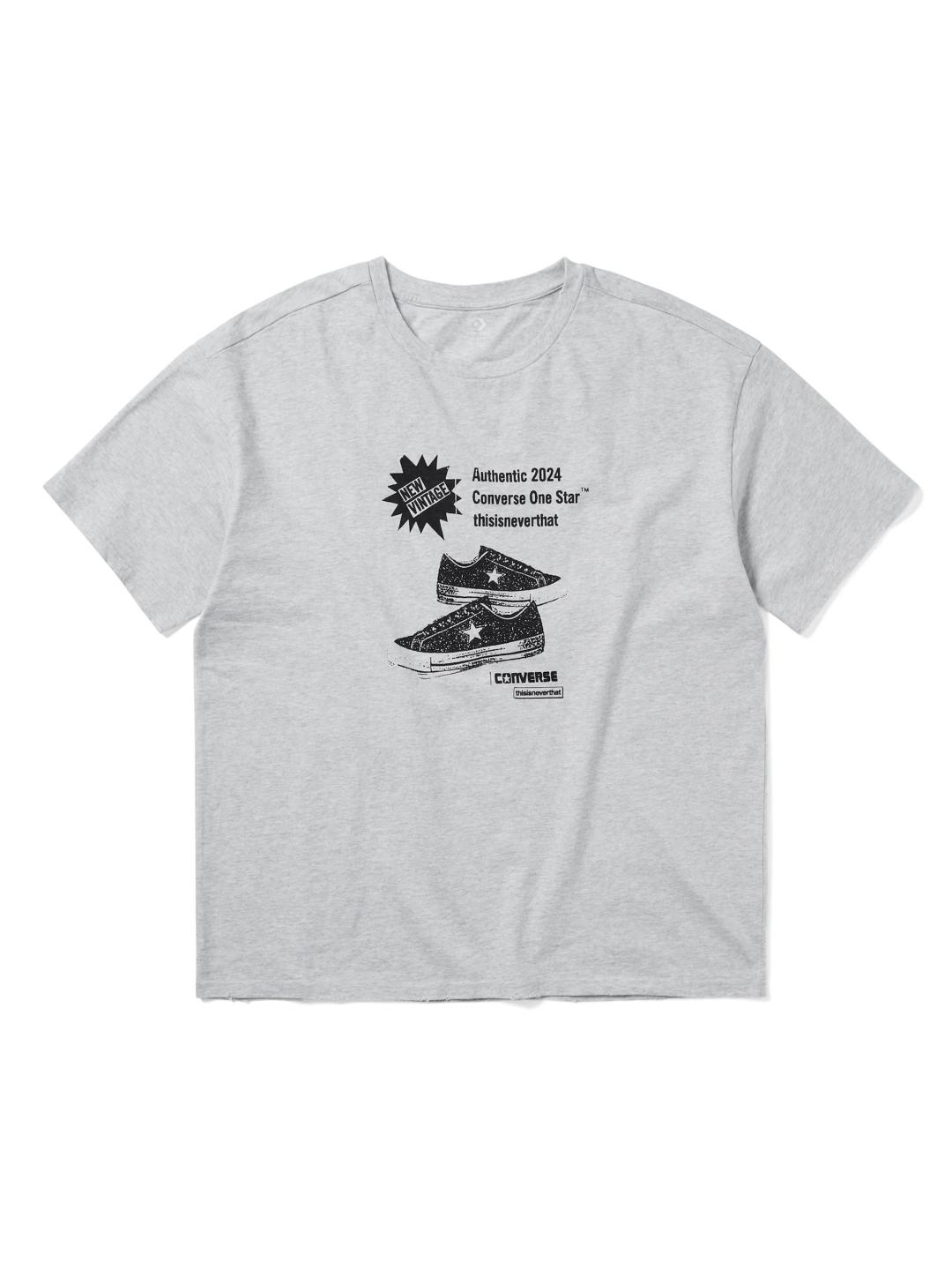 TNT Converse NEW VINTAGE Tee Grey
