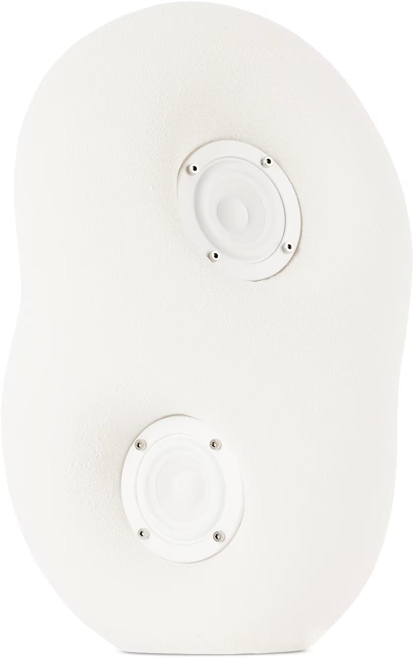 화이트 아쿠스틱 스피커