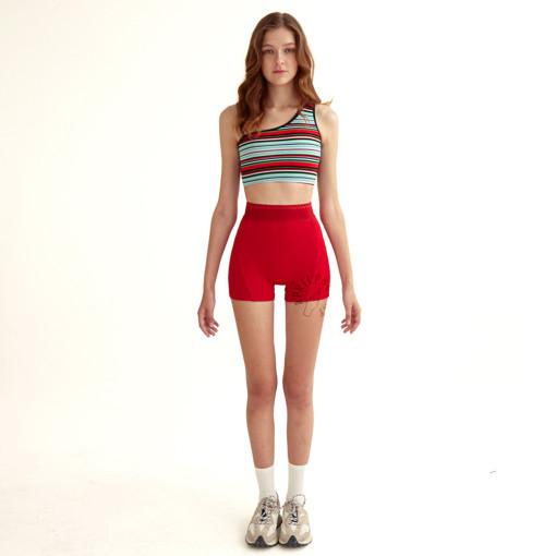 부기 원숄더 탑 스트라이프 스포츠브라 수영복 휴양지 [에이프릴풀데이] BDSC 비에꼴