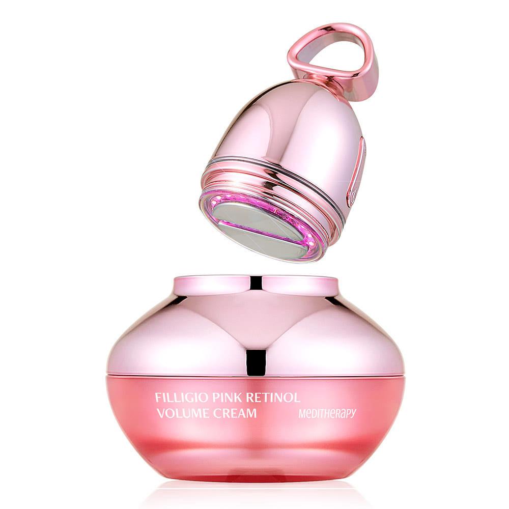 메디테라피 필리지오 핑크 레티놀 볼륨 크림 50mL+펌핑파 디바이스 1세트