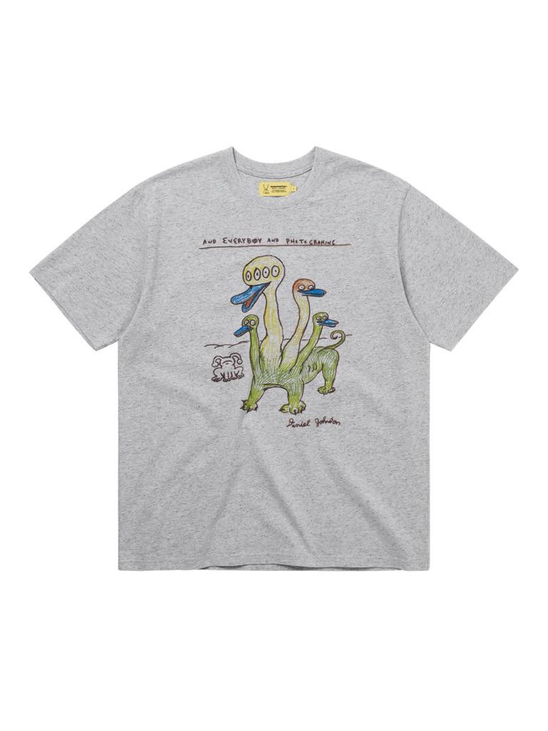 TNT Daniel Johnston Duck Tee Heather Grey