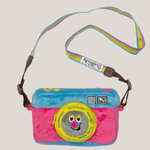 디카 카메라가방 쿨픽스 작티 케이스 그라디 gladee 컬러풀 무지개 크로스백