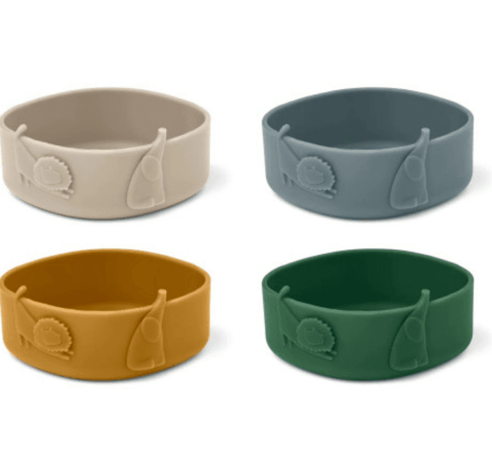 리우드 - 에밀리 실리콘 볼 4팩 - 가든 그린 멀티믹스 LIEWOOD