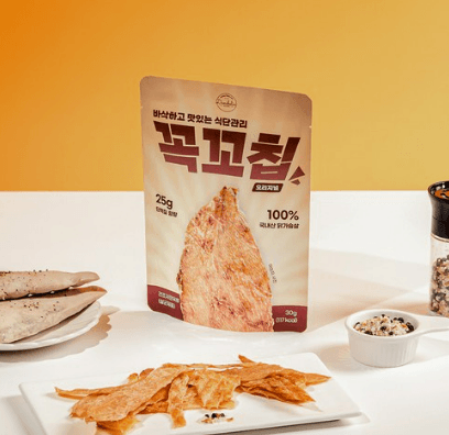단슐랭 꼭꼬칩 오리지널 닭가슴살칩 실온 보관 헬스닭가슴살, 30g, 7개