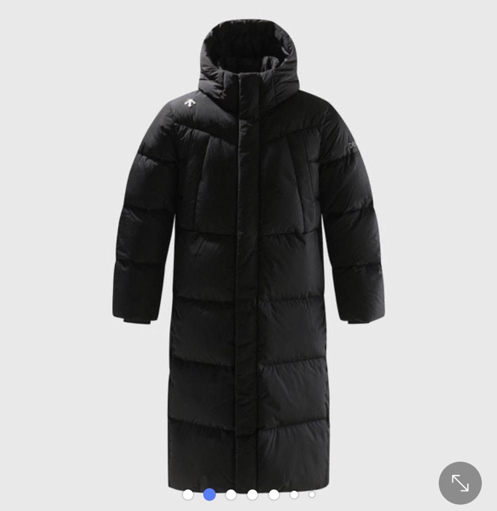 데상트 캐논 롱 구스 다운 자켓 SQ323SDJ91