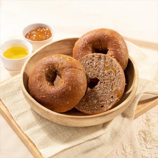 통밀베이글 유기농통밀 (흰밀X) 식빵 호밀빵 샌드위치 식사 [원산지:상세설명에 표시]