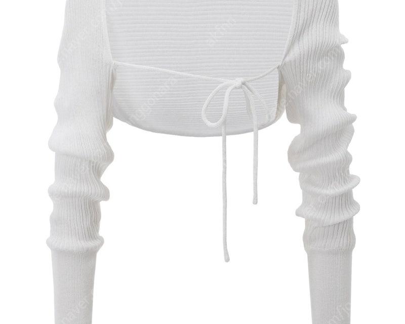 새상품 쓰리타임즈 릿 볼레로 화이트