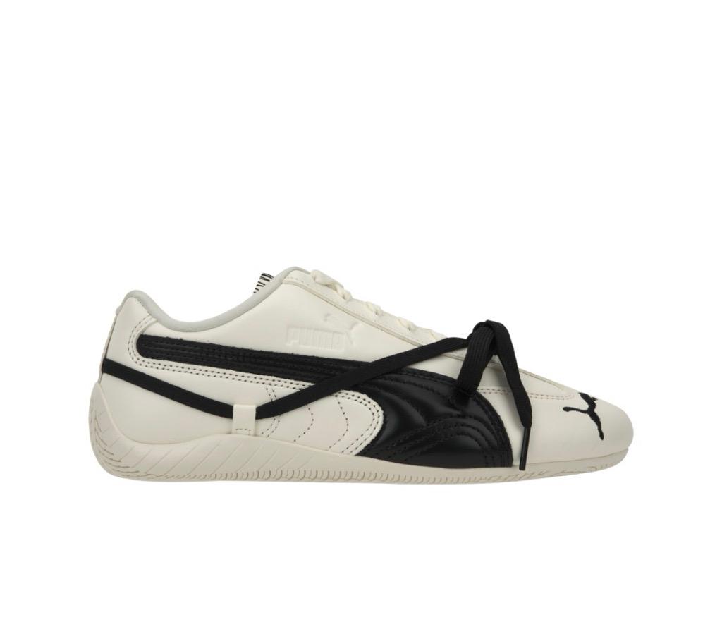 (W) 푸마 x 로제 스피드캣 LEA 웜 화이트 블랙(W) Puma x Rosé Speedcat LEA Warm White Black