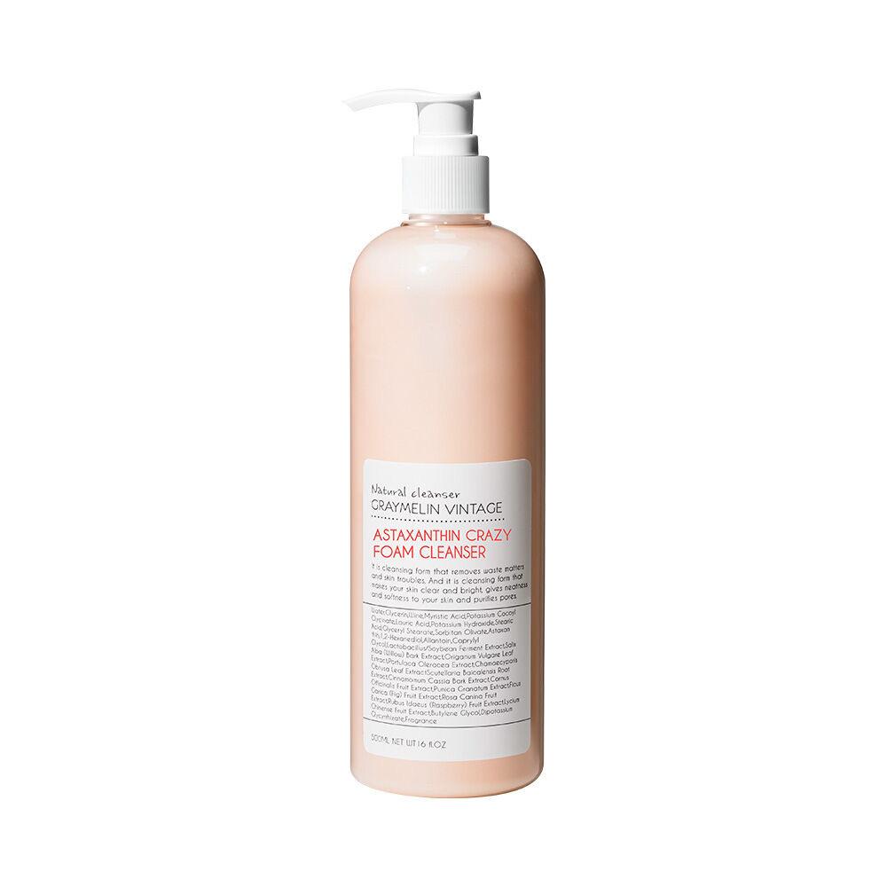 아스타잔틴 크레이지 폼 클렌저 500ml