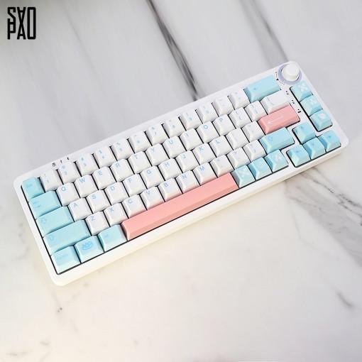 GMK 노엘 키캡 PBT 체리 5면 염료승화 (135키) : SAOPAO