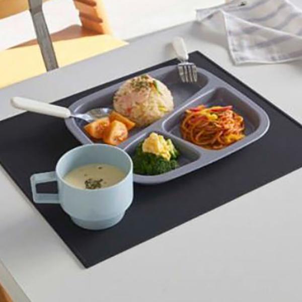 야마자키 일본 타워 주방 전자레인지 얼룩 방지 실리콘 매트블랙