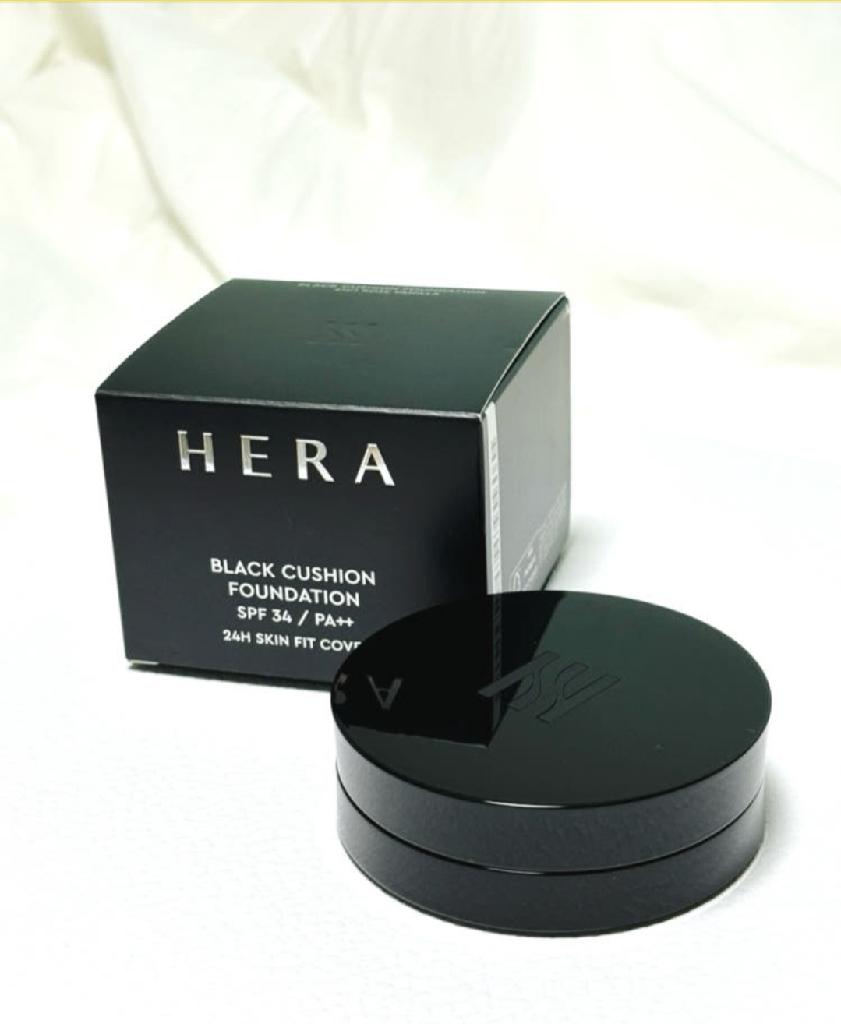 헤라 블랙 쿠션