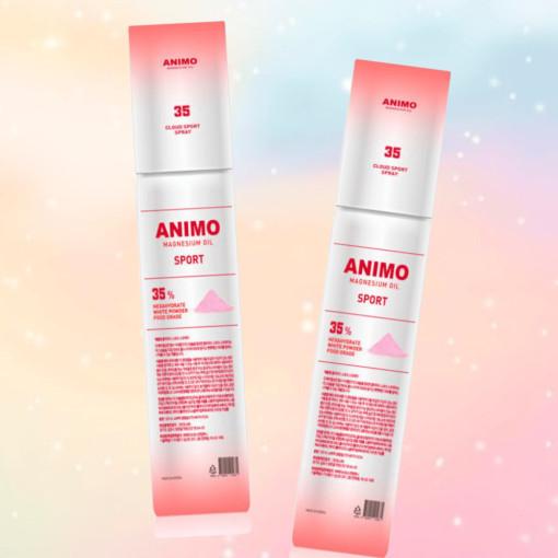 아니모 뿌리는 고함량 마그네슘 클라우드 스포츠 스프레이 120ml x2개 근육뭉침 뻐근함