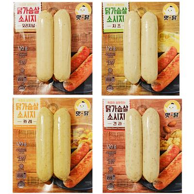 맛닭 닭가슴살 소시지 골라담기 (4가지맛).