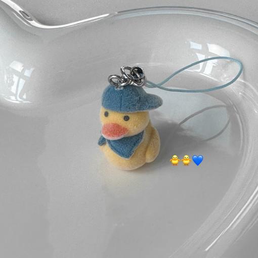 미니 오리 키링 미니덕 후로킹 복실 폰줄 스트랩