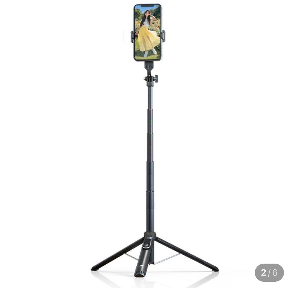 스마트폰 블루투스 셀카봉 삼각대 미니 짐벌 셀카봉 아이폰 삼각대 셀카 가벼운