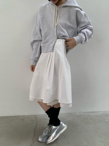 [원가이하세일,아이S,블랙S,M당일] BREATHE 브리드 코튼 레이 스커트