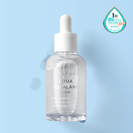 에스네이처 아쿠아 스쿠알란 세럼 50ml [화해1위 속촉촉 모공쫀쫀 진정천재세럼] : 에스네이처