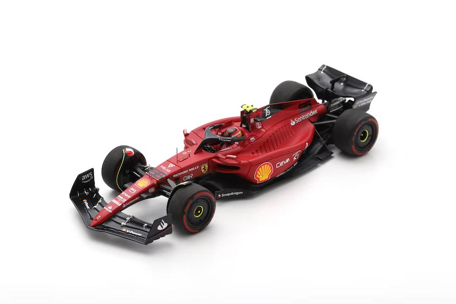 Scuderia Ferrari SF75 No.55 2nd Place Bahrain GP 2022 Carlos Sainz 1:43 Model