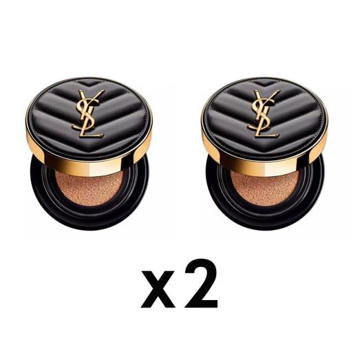 [1+1]입생로랑 르 쿠션 엉끄르드 뽀 쿠션 팩트 20호 미니 5g 2세트