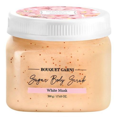 부케가르니 슈가 바디스크럽 화이트 머스크 향, 500g, 1개 - 바디스크럽 | 쿠팡