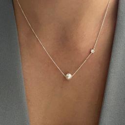 바이위켄드(BYWEEKEND)  silver925 july necklace - 후기 | 무신사