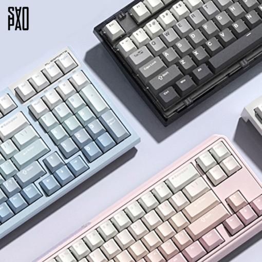 사오파오 쉐도우 키캡 PBT 체리 이중사출 LED투과 (6가지) : SAOPAO