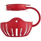 Mueller UltraToast Full Stainless Steel Toaster 4 Slice, Long Extra-Wide Slots with Removable Tray, Cancel/Defrost/Reheat Functions, 6 Browning Levels with LED Display