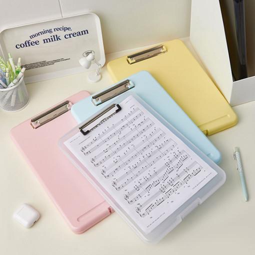 아이데이지 수납형 클립 보드 파일함 케이스 A4 서류 보관