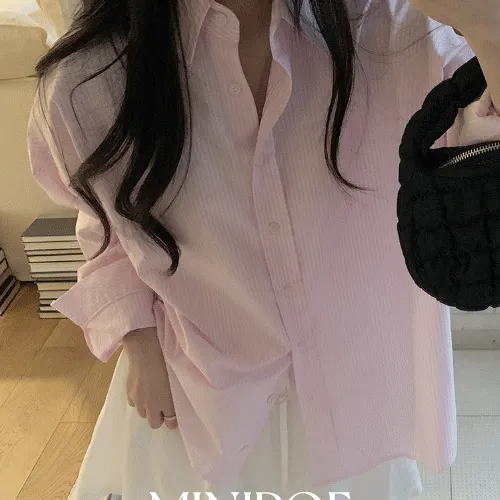 [ MADE ] 디어 옥스퍼드 셔츠 (1color)/pink