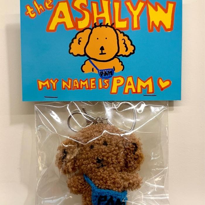 NAKED PAM 70s RETRO KEYRING