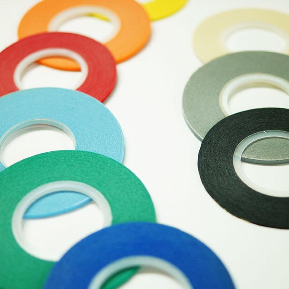 토요 라인테이프 0.5mm~5.0mm_칼라(9색상) *규격별 가격 상이함* / 0.5mm, EA