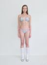 Plaid Check Triangle Bikini_Mint