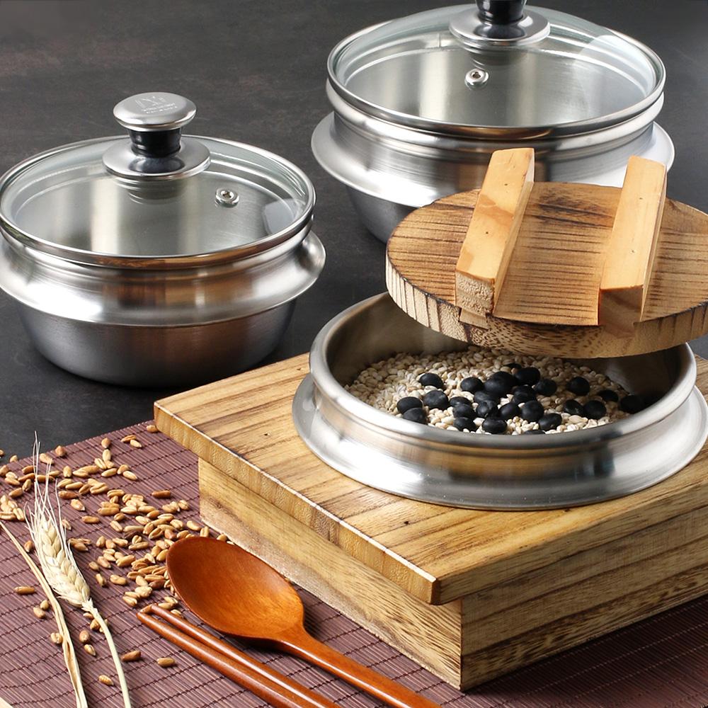 IH 인덕션 통3중 스텐 뚝배기 된장 계란찜 내열 냄비