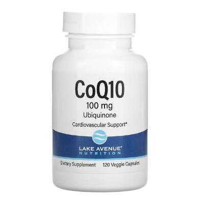 Lake Avenue Nutrition, CoQ10, USP 등급 유비퀴논, 100mg, 베지 캡슐 120정