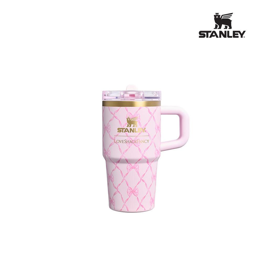 스탠리 1913 x 러브쉐이크팬시 홀리데이 퀜처 프로투어 플립 스트로 텀블러 591ml 베이비 보우 핑크 페퍼민트