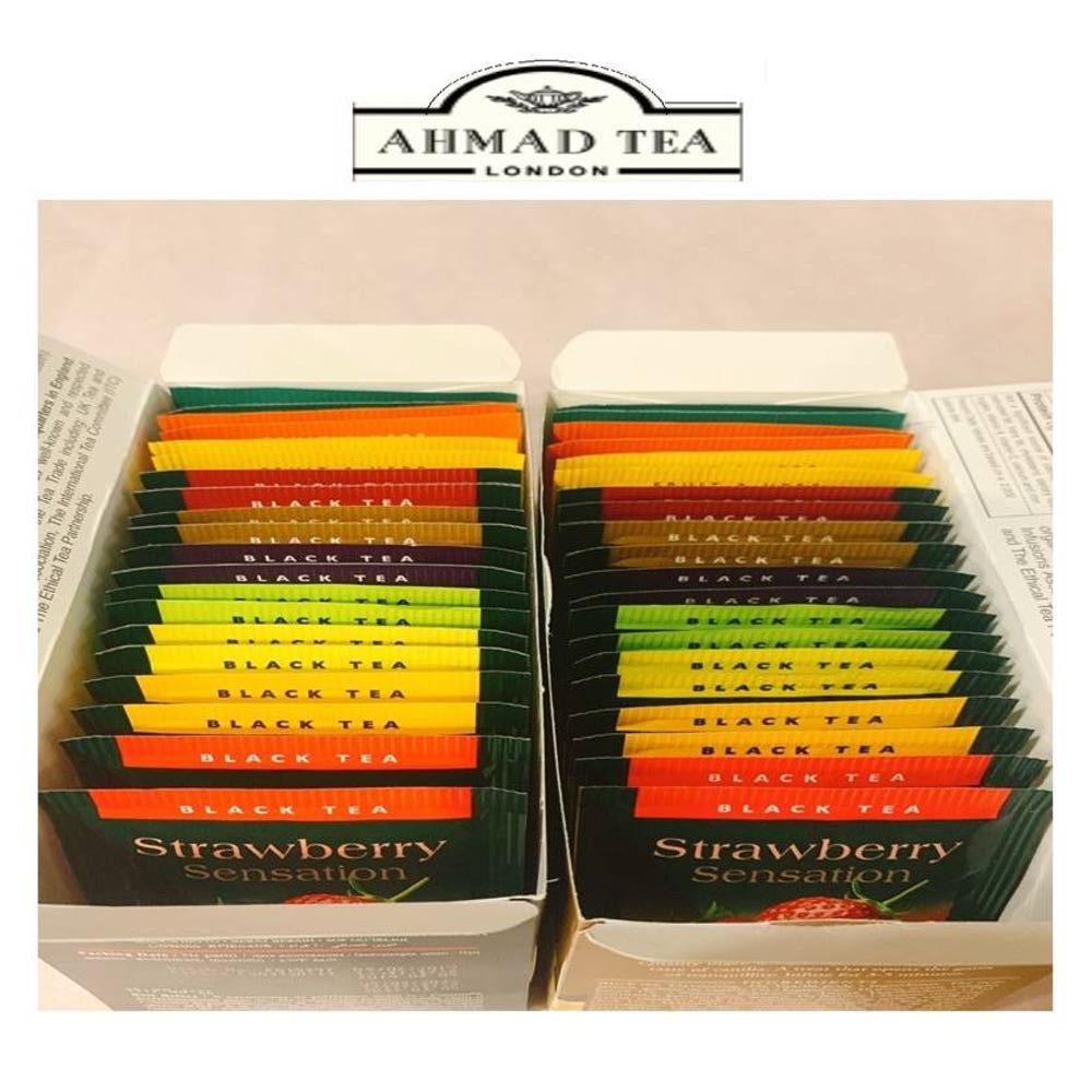 과일차 허브티 아마드티 홍차 샘플러 10종 40티백 티타임 사무실간식