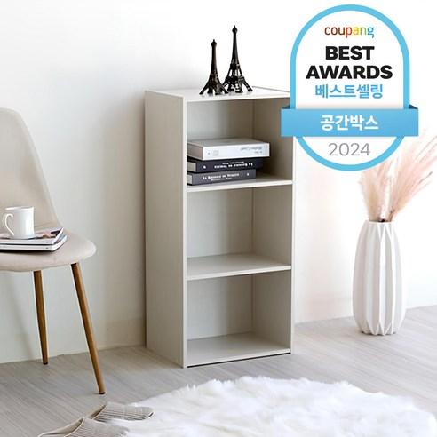 아이리스 3단 조립 책장 - 책장 | 쿠팡