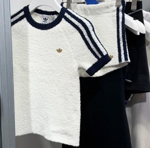 아디다스 프리미엄 FULLY FASHIONED KNIT 팬츠, 티셔츠